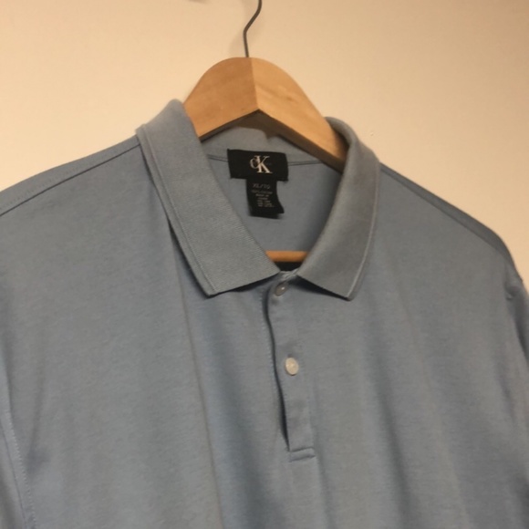 Calvin Klein Cotton Polo Shirt - Picture 6 of 6